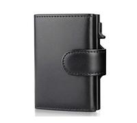CWLPSL Portafoglio da Uomo con fermasoldi e Porta Carte, Porta Carte da Uomo, Porta Soldi e Porta Carte, Borsa Portatile