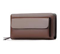 CWLPSL Portafoglio Lungo in Pelle da Uomo per Cellulare, Borsa a Mano, Porta Carte, Custodia per Cellulare, Regalo