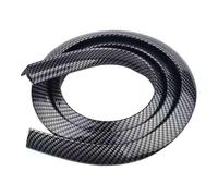 CWMAD 4 Pezzi Articoli Listello Passaruota per DS 3 Crossback DS7 DS4 DS3 DS Spirit, Car Wheel Arch Sopracciglia Proteggi Accessorio Protettivo e Decorativo,Fibre de carbone-4cm