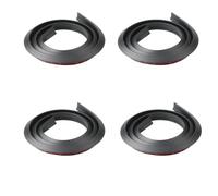 CWMAD 4 Pezzi Articoli Listello Passaruota per Nissan Navara D22 Navara D40 Navara D40 S Navara Np300 2000-2023, Car Wheel Arch Sopracciglia Proteggi Accessorio Protettivo e Decorativo,Black-4cm