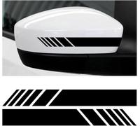 CWMBJD 2 PCS Confezione Adesivi per Specchietti Retrovisori per Jeep Avengers electrique 2023 2024, Adesivi Auto Tuning Adesivi per Auto a Strisce Grafiche