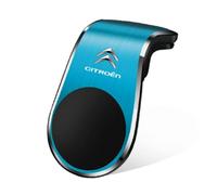 CWMLB Supporto per Cellulare Auto per Ventilazioni per Citroen C4 SpaceTourer 2018-, 360° di Rotazione Porta Cellulare Auto Supporto Telefono,Blue
