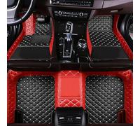 CWMLB Tappetino per Auto Tappetini Abitacolo per Abarth 595 2017-2023 2024,Tappetini Tappeti Auto Tappetini Auto Accessori Abitacolo Settappeto, Red + Black