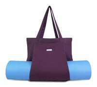 Cwokarb Yoga Mat Bag, Yoga Bags and Carriers Fits All Your Stuff, Yoga Tote Bag for Gym, Pilates, Workout, Beach, Travel and Office