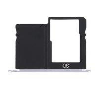 CWONCONGOIN Micro SD Card Tray for per Huawei MediaPad M5 Lite 10.1 (Silver) (Silver) Telefono