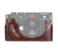 CWONCONGOIN Protezione Sostitutiva per Fotocamera 1/4 di Pollice Leather Camera PU Discussione Caso Base Mezzo per M10