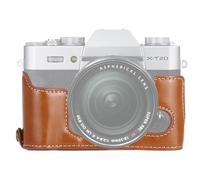 CWONCONGOIN Protezione Sostitutiva per Fotocamera 1/4 di Pollice Leather Camera PU Discussione Caso Base Mezzo per for FUJIFILM X-T10 / X-T20