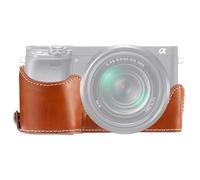 CWONCONGOIN Protezione Sostitutiva per Fotocamera Macchina fotogrca in Pelle PU a 1/4 di Pollice in Pelle PU Base Base Base per Sony A6400 / ILCE-A6400