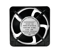CWONCONGOIN Ventola con Cuscinetto a Olio per Albero Elettrico con Telaio a rulli da 220 V 38 W 15 cm Ventola del Cuscinetto for Dell'olio