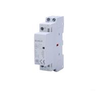 CWOQOCW 25A 2 poli 2NO AC contattore, contattore CA domestico, funzionamento silenzioso del supporto della ferrovia 230V per il controllo del carico e dell'illuminazione
