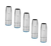 CWOQOCW 5pcs Resistente Al Calore Conico Gas Ugelli 12.5mm In Ottone Saldatura Torcia Materiali di Consumo Per Binzel MB 25AK MIG MAG Saldatura Accessori