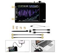 CWOQOCW Analizzatore portatile 50KHz-2.7GHz della rete di vettore con l'attrezzatura di prova rf del cavo maschio dell'esposizione da 2,8 pollici per gli ingegneri (con la scheda di memoria 32G)