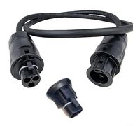 CWOQOCW Cavo di collegamento di rete per Betteri BC01 compatibile con presa Wieland H07RN-F 3-Core filo di rame per inverter solare fotovoltaico (1 metro)