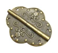 CWOQOCW Cerniere decorative a farfalla, 4 pezzi, per progetti artigianali in legno, 70 x 54 mm, in bronzo antico, set di cerniere per scatole di gioielli, mobili, porte, coperchi, decorazioni per la