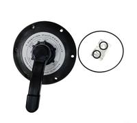 CWOQOCW Filtro per piscina Multiport Valve Top per corso d'acqua WVS003 Include guarnizione incollata 600-9600 600-9600B Costruzione in plastica per uso esterno