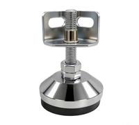 CWOQOCW Gambe per mobili resistenti con filettatura M10 e cuscinetti antiscivolo per supportare un carico di 544,3 kg per un livellamento stabile in vari ambienti interni (50 M10 x 50 + M10)