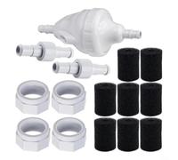 CWOQOCW Kit di pezzi di ricambio per pulitore per piscina, set di connettori per tubi flessibili G52 con tubi valvola per ZODIAC