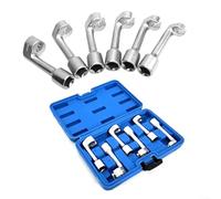 CWOQOCW La linea diesel dell'iniettore 6PCS 1/2 ha aperto le chiavi dell'estremità dell'azionamento per lo smontaggio dell'iniettore