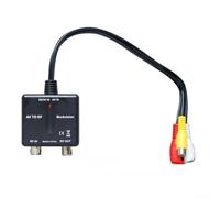 CWOQOCW M03 AV a RF Modulatore NTSC CH3 Controllo Canale VHF Convertitore di Frequenza Audio Video Dispositivo di Elaborazione del Segnale