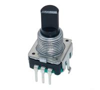 CWOQOCW M32 Mixing Console Potenziometro ed Encoder Rotary Switch per Pannello di Controllo Guida Luce e Manopola di Regolazione, Costruzione in Metallo, Nero Argento Verde (B)