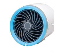 CWOQOCW Mini ventilatore personale dello spazio del dispositivo di raffreddamento dell'aria con il pacchetto di ghiaccio LED luci d'umore 3 impostazioni di velocità per la stanza dell'interno