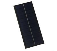 CWOQOCW Piccolo pannello solare, polisilicio pannello solare 2.5W per illuminazione esterna 12V 6V (2.5W6V)