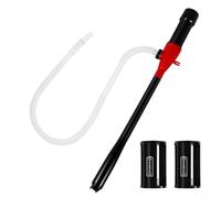 CWOQOCW Pompa a sifone elettrica a batteria portatile a batteria per trasferimento carburante, pompa di trasferimento del carburante per olio, acqua combustibile
