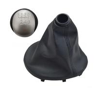 CWOQOCW Protezione per pomello del cambio in pelle compatibile con KIA per Cerato Manual 2009-2013 interni (6 velocità)