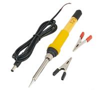 CWOQOCW Saldatore elettrico DC12V con clip per auto, riscaldamento veloce e durata della vita lunga per saldatura esterna
