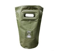 CWOQOCW Secchio pieghevole portatile, contenitore da campeggio, secchio pieghevole in PVC, secchio per acqua pieghevole, per campeggio, pesca e uso all'aperto (15 l, verde)