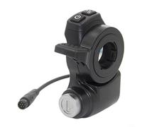 CWOQOCW Serratura nera per scooter elettrico con interruttore acceleratore compatibile con Kukirin per G2 Master per guida sicura