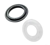 CWOQOCW Set di guarnizioni di ricambio per cisterna per Geberit Bagno Valvola di scarico Guarnizione in gomma siliconica Parti dell'anello 240.282.00.1