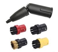 CWOQOCW Steam Turbo Brush Kit compatibile con Karcher per serie sc per pulizia profonda fessure bordi e angoli senza strofinare Modello 28631590(B)