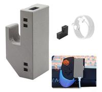 CWOQOCW Supporto per GameSir X5 Lite, supporto compatto per schermo con porta completa per l'accesso, staffa leggera per PC per configurazione di gioco mobile, bianco, grigio, nero (grigio)