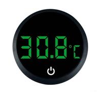 CWOQOCW Termometro digitale esterno per acquario con sensore ad alta precisione per un accurato monitoraggio della temperatura dell'acqua Celsius in acqua dolce (nero)