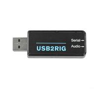 CWOQOCW USB Amatoriale Radio Scheda Audio Connettore PTT Interfaccia di Controllo Audio Trasformatore Optoaccoppiatore Dispositivo di Isolamento Per Computer Radio Stazione Collegamento