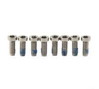 CWOQOCW Viti a manovella per corona della bicicletta da strada, 8 pezzi, per Sram per AXS per Force Red a 12 velocità, bulloni compatibili T20, colore argento, bullone per pedivella per corona della