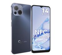 CWOWDEFU S18 Android 14 smartphone 16GB+256GB/1TB Telefono, Octa Core 6.58" FHD+ smartphone, 24MP+48MP fotocamera 5000mAh telefoni, 4G Dual SIM Telefoni Cellulari, Fingerprint/Face ID/GPS/NFC, Grigio