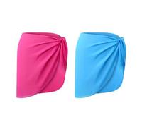 CWPFVQA 2 Abiti Corti da Spiaggia, Abiti Avvolgenti da Spiaggia, Copricostumi da Bagno, Sciarpe da Donna, Abbigliamento da Spiaggia, Accessori da Spiaggia, Sciarpe Multifunzionali