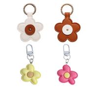 CWPFVQA 2 Clip Magnetici Per Cappelli A Forma Di Fiore, 2 Portachiavi Adesivi Con Fiori, Clip Magnetici Per Zaino, Accessori Da Viaggio Per Donna