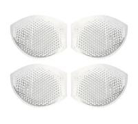 CWPFVQA 2 Paia Di Coppette Per Il Seno Trasparenti, Inserti Per Reggiseno, Coppette Per Il Seno Semicircolari Ispessite, Coppette Per Il Seno Riutilizzabili, Coppette Per Il Seno Push-Up Antiscivolo