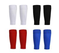 CWPFVQA 4 Paia Di Calzini Da Calcio Per Bambini, Leggings Da Corsa, Calzini Per Polpacci Elastici