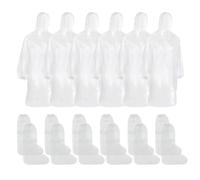 CWPFVQA 6 Impermeabili Maglione, 6 Paia di Copriscarpe, Impermeabile Impermeabile, Impermeabile da Ciclismo da Donna, Impermeabile Trasparente, Impermeabile Riutilizzabile