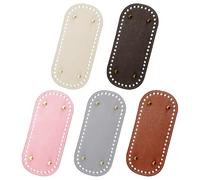 CWPFVQA Accessori Base per Borsa da 5 Pezzi, Accessori all'Uncinetto, Base per Borsa all'Uncinetto, Kit per Lavorare a Maglia del Cestino, Base per Cestino all'Uncinetto, Accessori per valigie