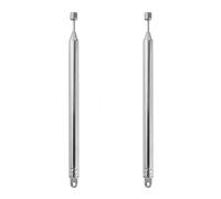 CWPFVQA Albero per Antenna Telescopico da 2 Pezzi, Antenna Radio Portatile, Antenna per Autoradio, Antenna Radio TV, Antenna Radio FM, Antenna Gimbal