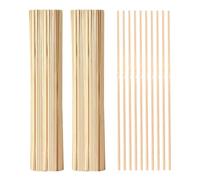 CWPFVQA Bastoncini Artigianali Di Legno, 200 Pezzi, 3mm x 20cm