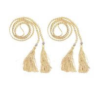 CWPFVQA Cintura con Nappe in 2 Pezzi, Cintura Intrecciata, Cintura Decorativa, Cintura Elegante da Donna, Cintura Elegante, Accessori di Abbigliamento