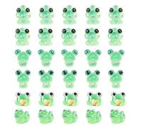 CWPFVQA Confezione da 30 Mini Lampade A Forma di Rana, Figure di Rane Luminose, Decorazioni da Tavola, Gioielli Creativi, Graziosi Accessori