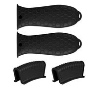 CWPFVQA Confezione da 4 Coperture per Manici in Silicone, Design Semplice Ed Elegante, Forniscono Un Buon Effetto di Isolamento Termico, Antiscivolo E Durevole, Adatto per Tazze E Pentole.