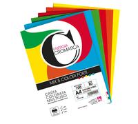 CWR - 12299-100 - Risma carta Cromatica - A4 - 80 gr - colori assortiti forti - 100 fogli - CWR - 103100 - Conf. da 1 Pz. - 12299-100